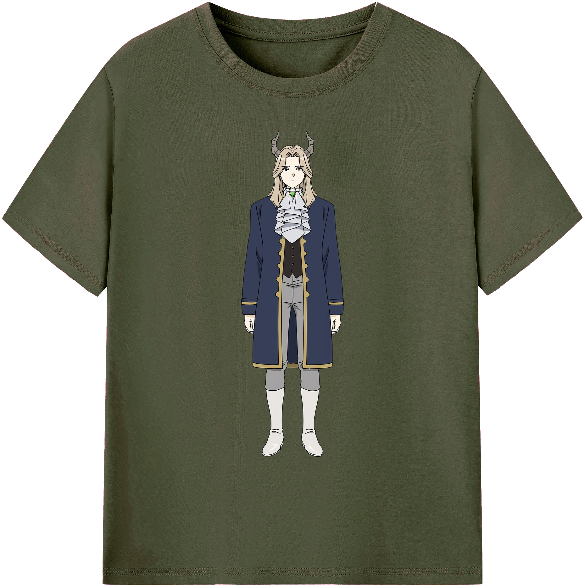 （画像用） 葬送のフリーレン Frieren 綿100％ メンズ半袖Tシャツ｜肌触りやわらか＆通気性